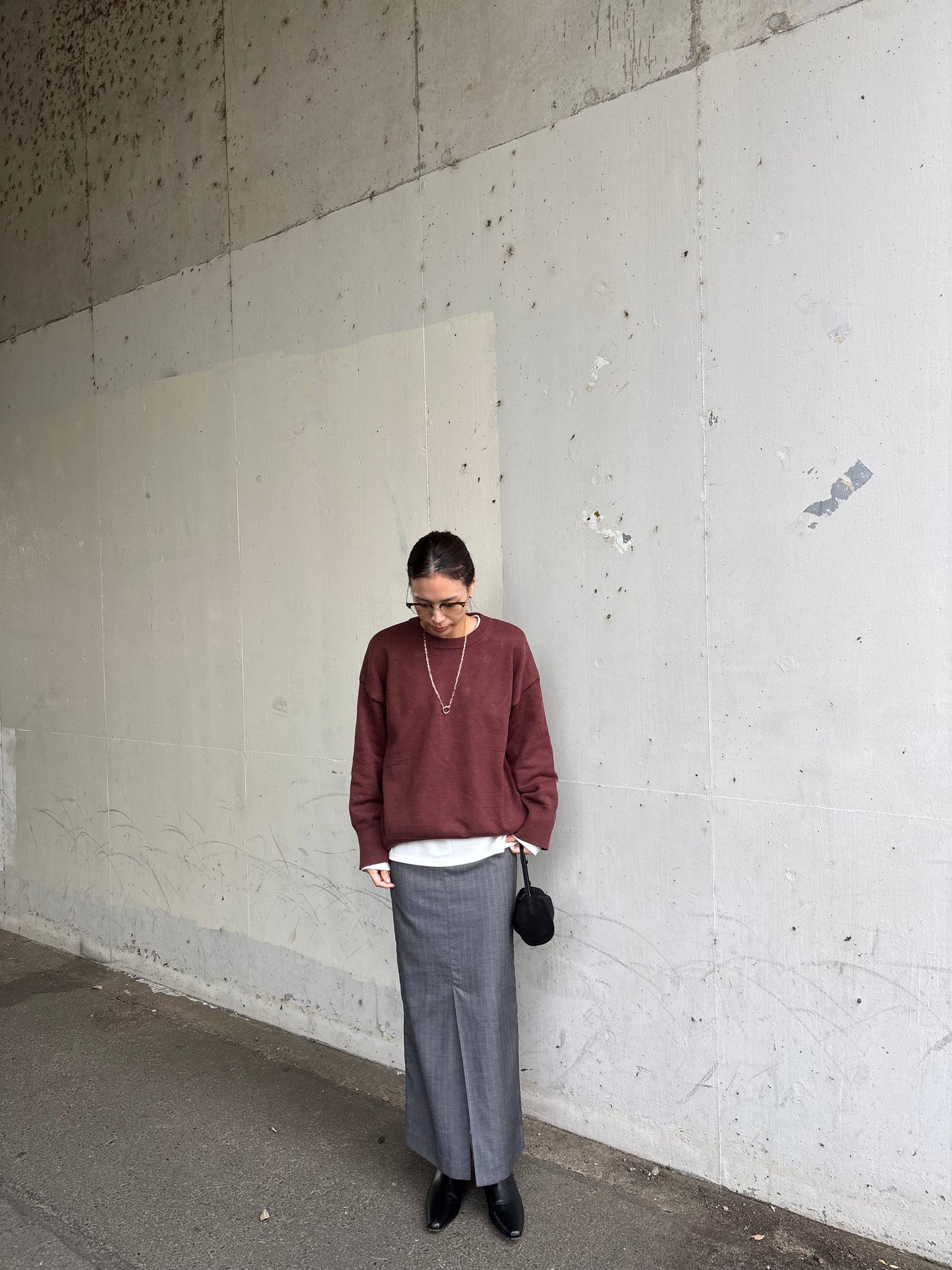 LONG SLEEVE SWEATER × ai04