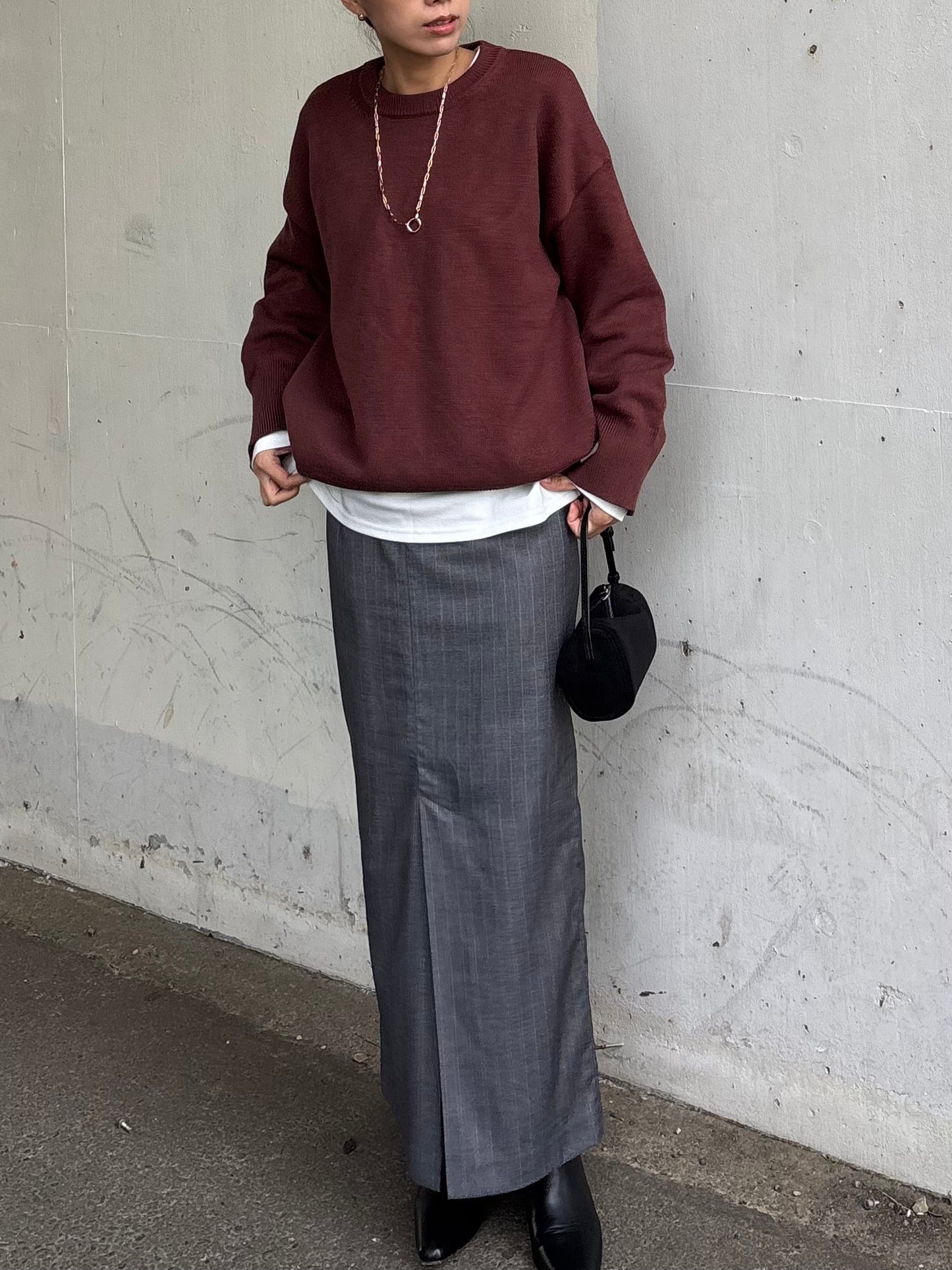 LONG SLEEVE SWEATER × ai04