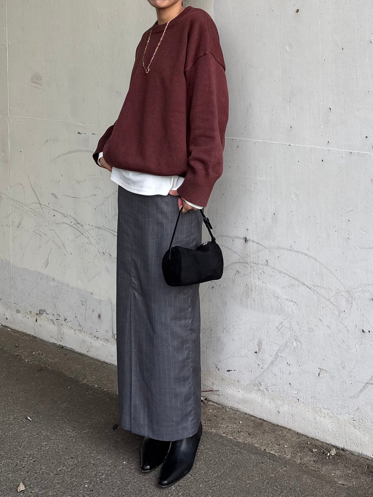 LONG SLEEVE SWEATER × ai04