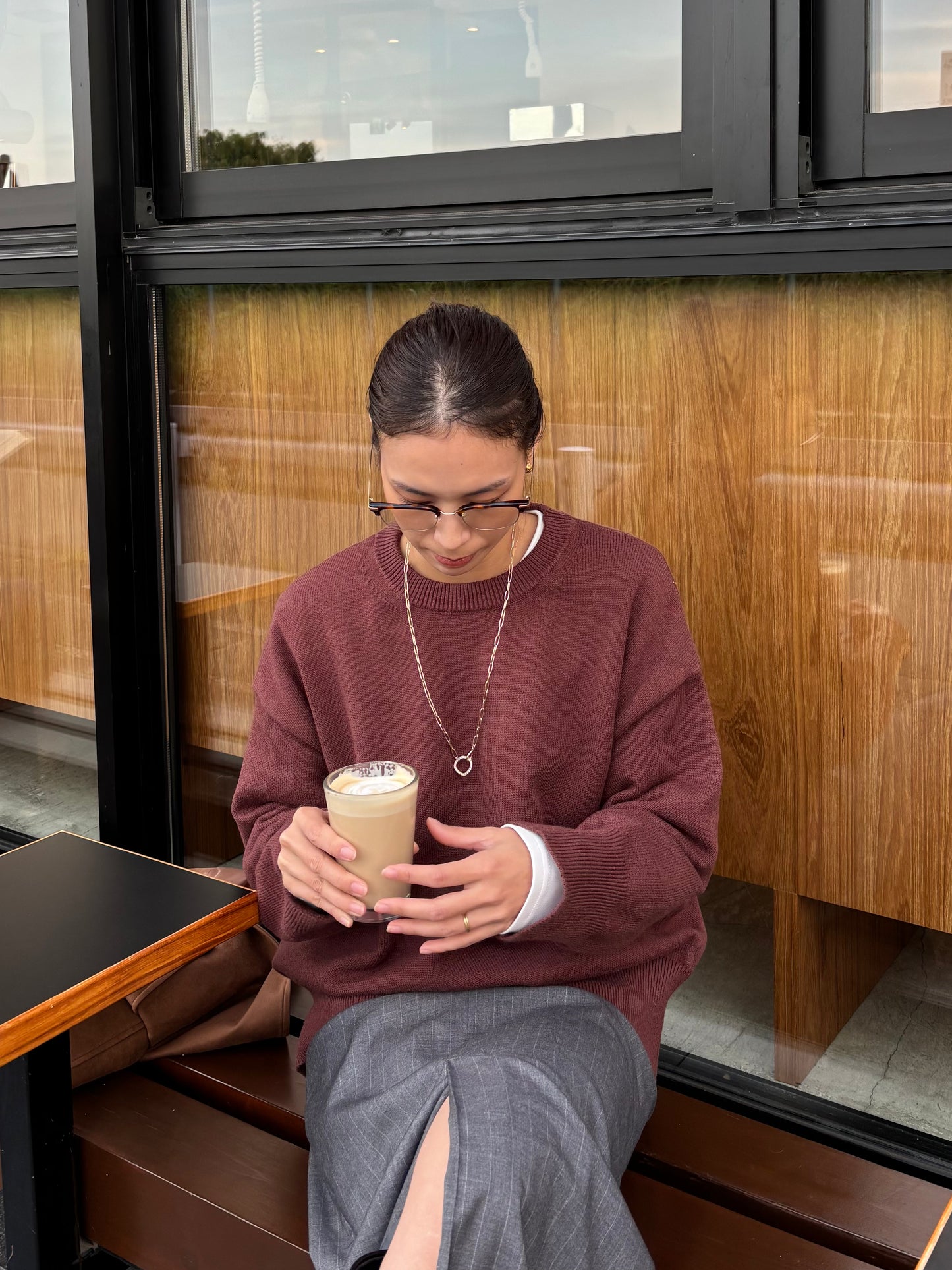 LONG SLEEVE SWEATER × ai04