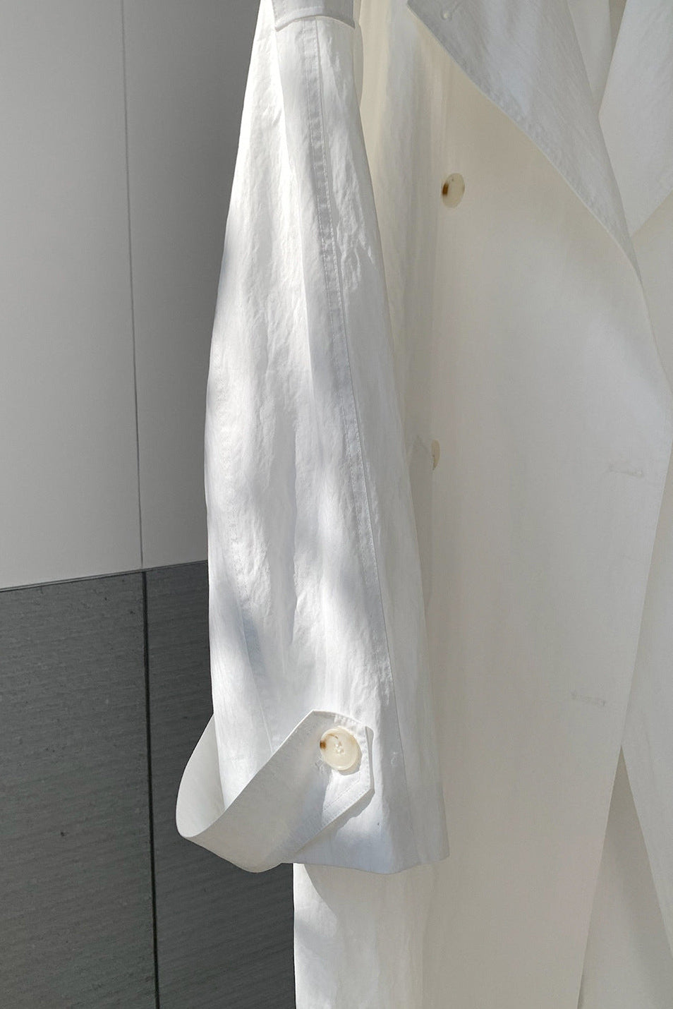 STAND COLLAR TRENCH COAT 2313