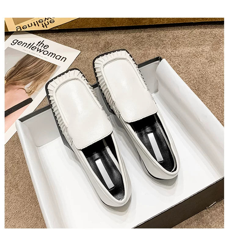 スクエアトゥローファー 2276