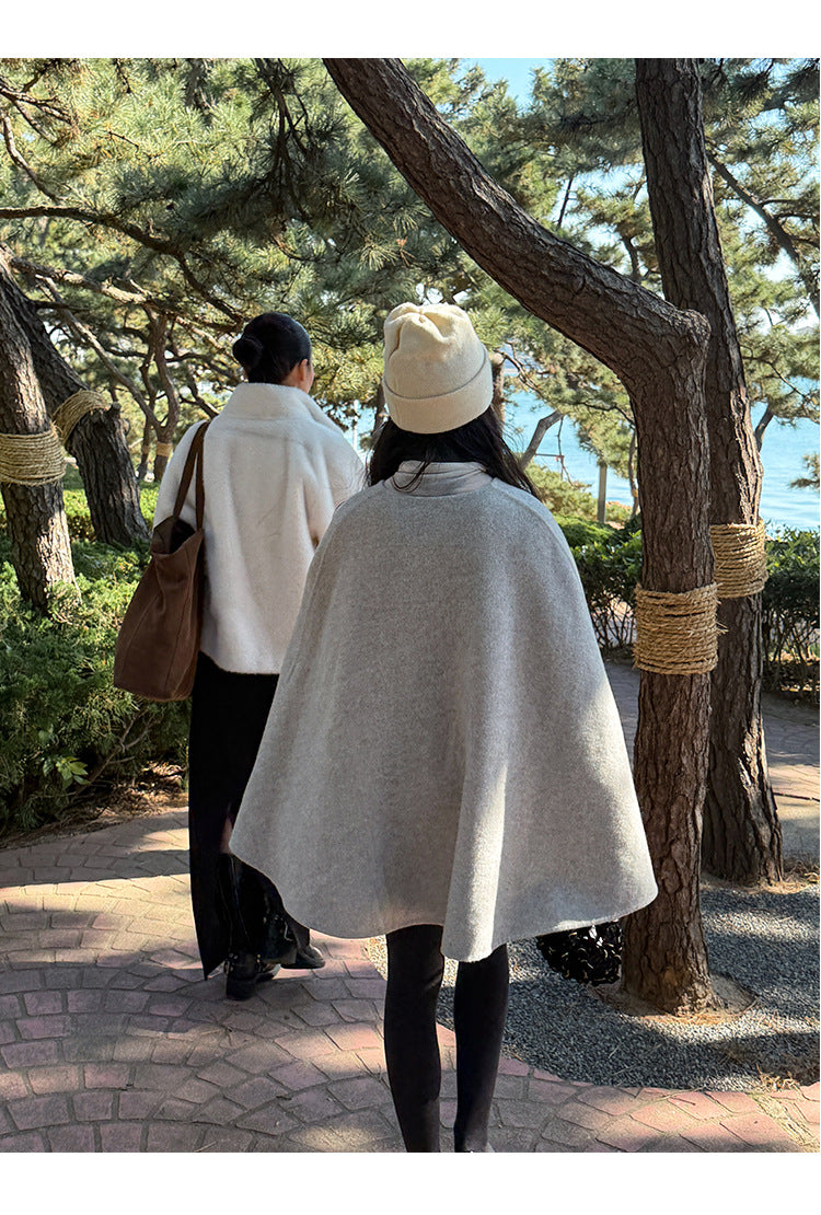 ダブルフェイスケープコート 2238