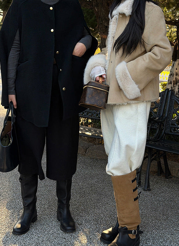 ダブルフェイスケープコート 2238