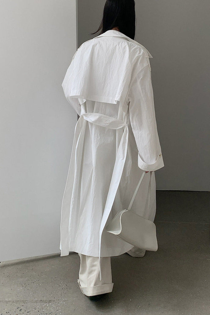 STAND COLLAR TRENCH COAT 2313