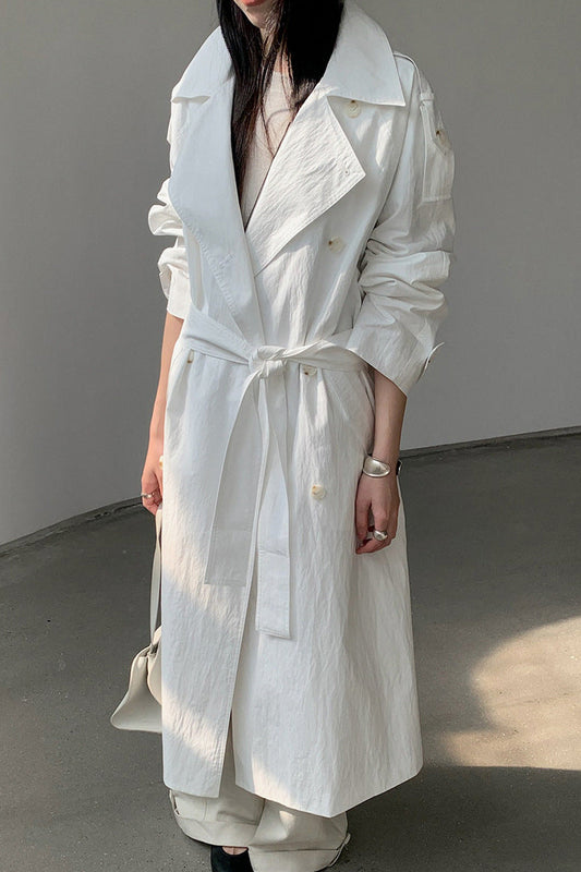 STAND COLLAR TRENCH COAT 2313