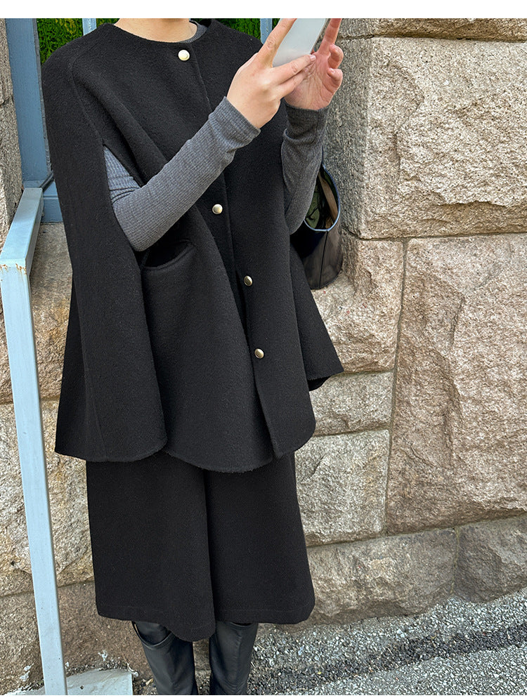 ダブルフェイス ケープコート 2238 – gypsophila