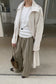 STAND COLLAR TRENCH COAT 2313
