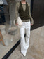 2PCS HALTER KNIT & TOP 2505