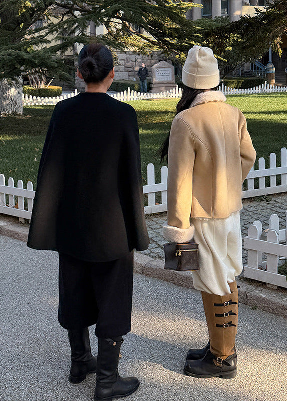 ダブルフェイスケープコート 2238