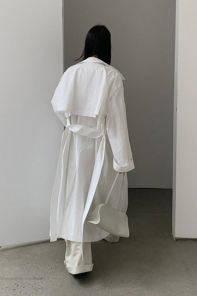 STAND COLLAR TRENCH COAT 2313