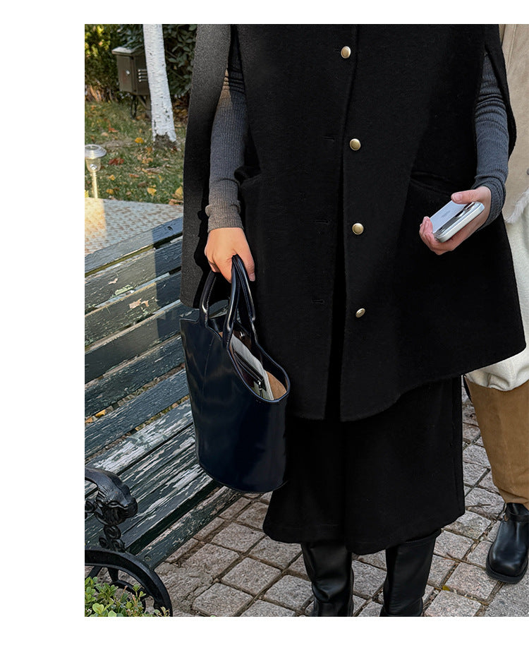 ダブルフェイスケープコート 2238