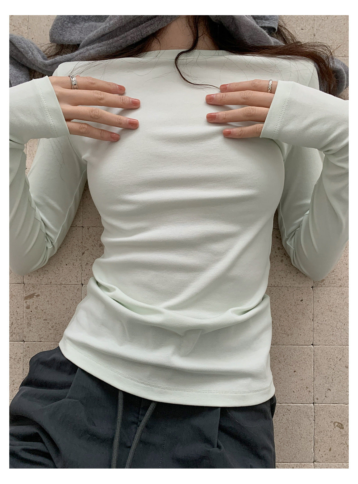 LONG SLEEVE BASIC TOP 2312