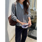 LAYERED-LOOK MINIMAL KNIT 2454