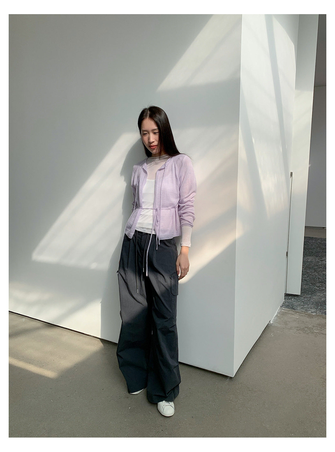 2WAY SHEER CARDIGAN 2303
