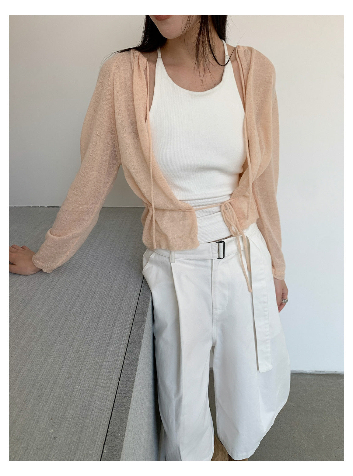 2WAY SHEER CARDIGAN 2303