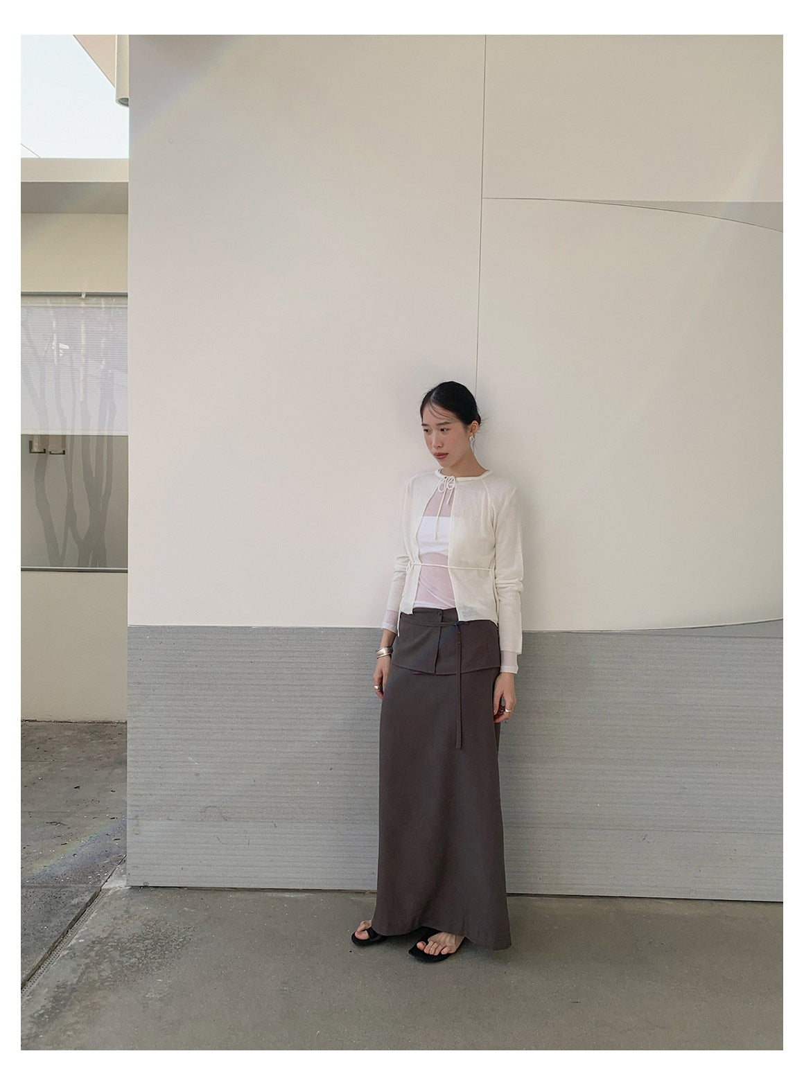 2WAY SHEER CARDIGAN 2303