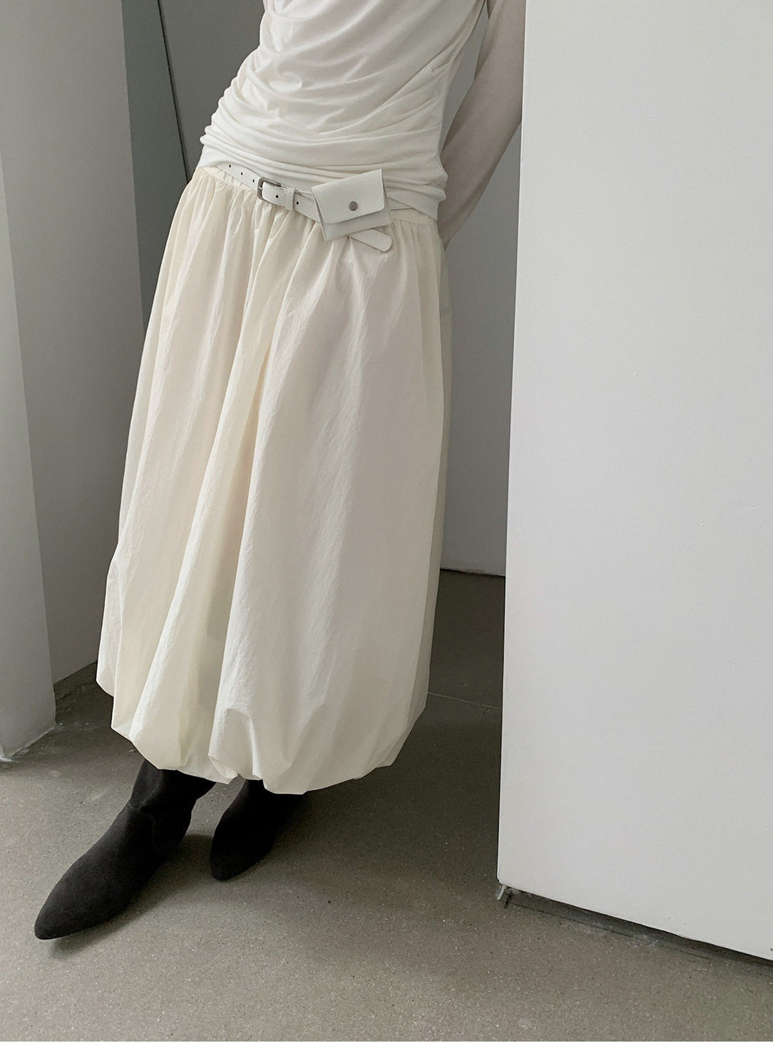 GATHER PUFF SKIRT 2300