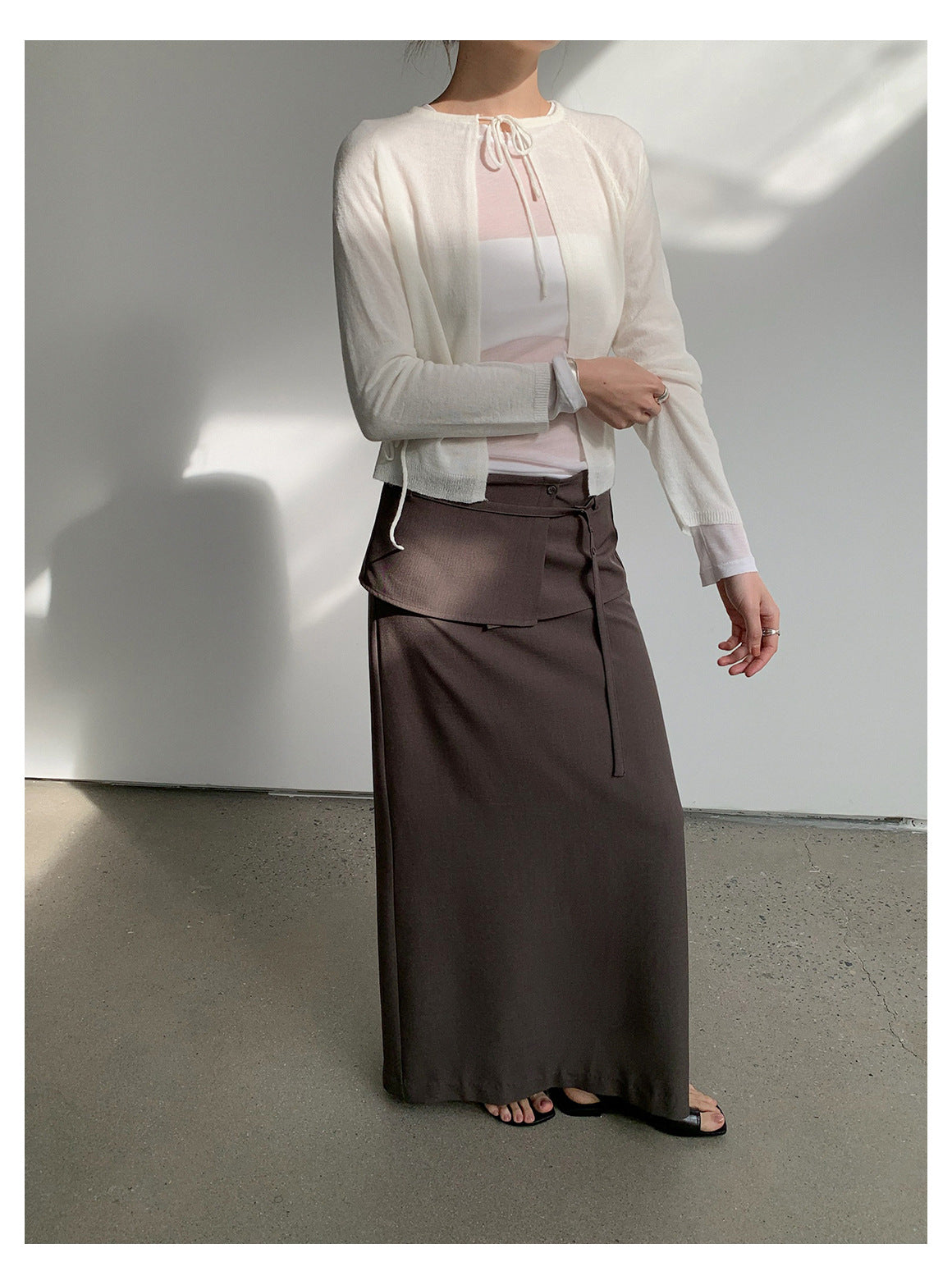2WAY SHEER CARDIGAN 2303