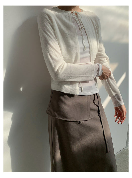2WAY SHEER CARDIGAN 2303