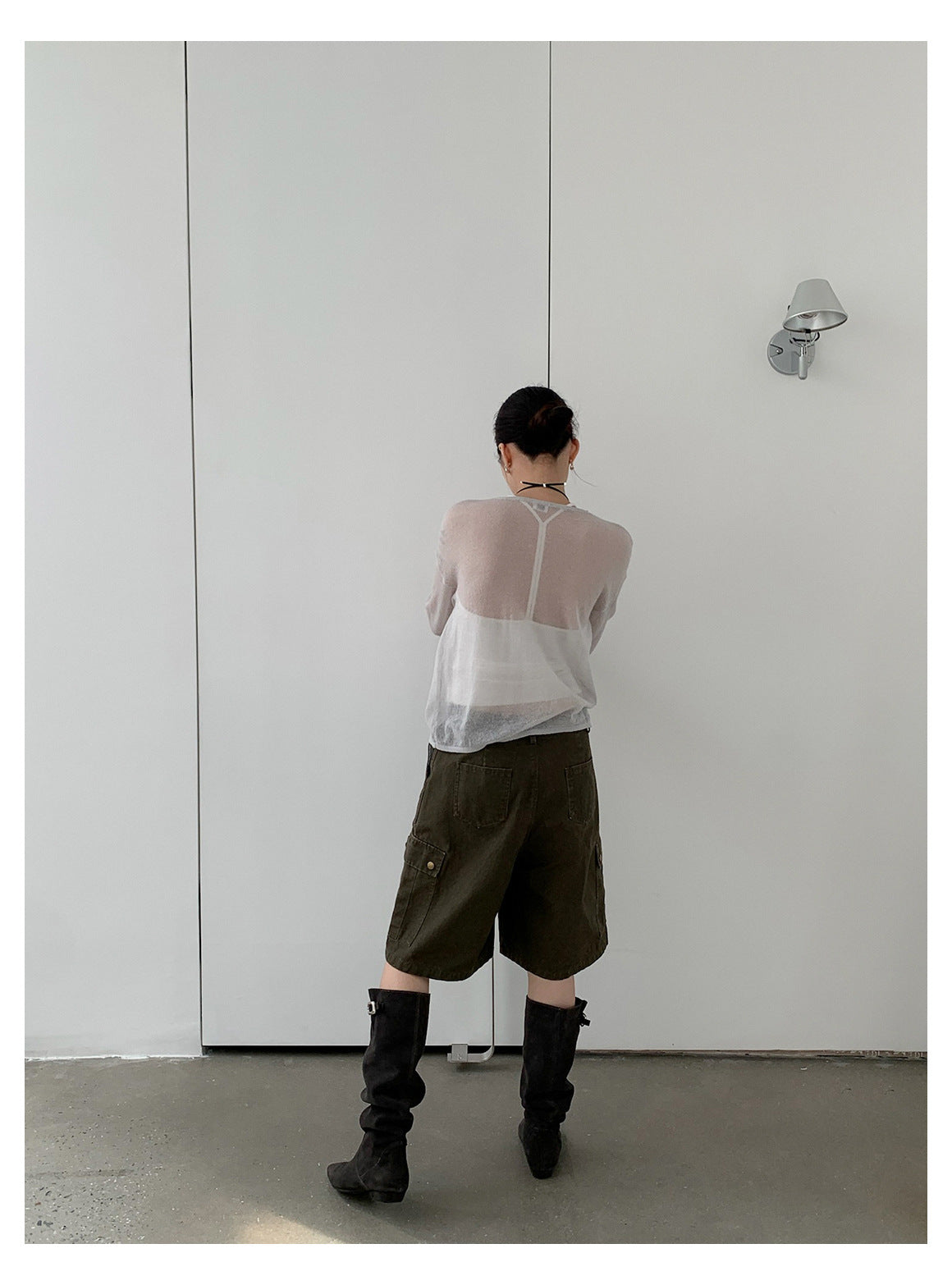 SEE THROUGH SUMMER KNIT 2298