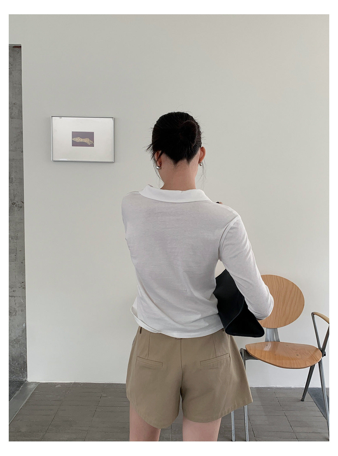 POLO COLLAR COTTON TEE 2299