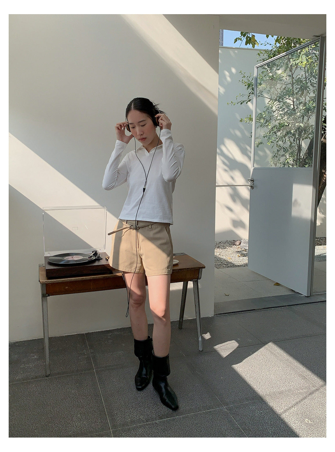 POLO COLLAR COTTON TEE 2299