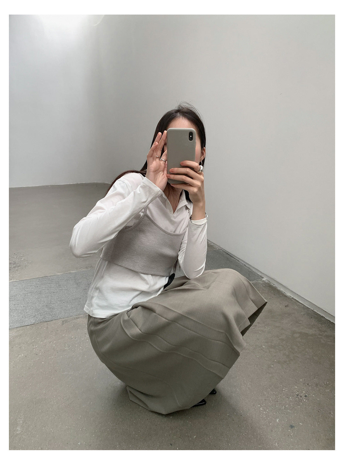 POLO COLLAR COTTON TEE 2299