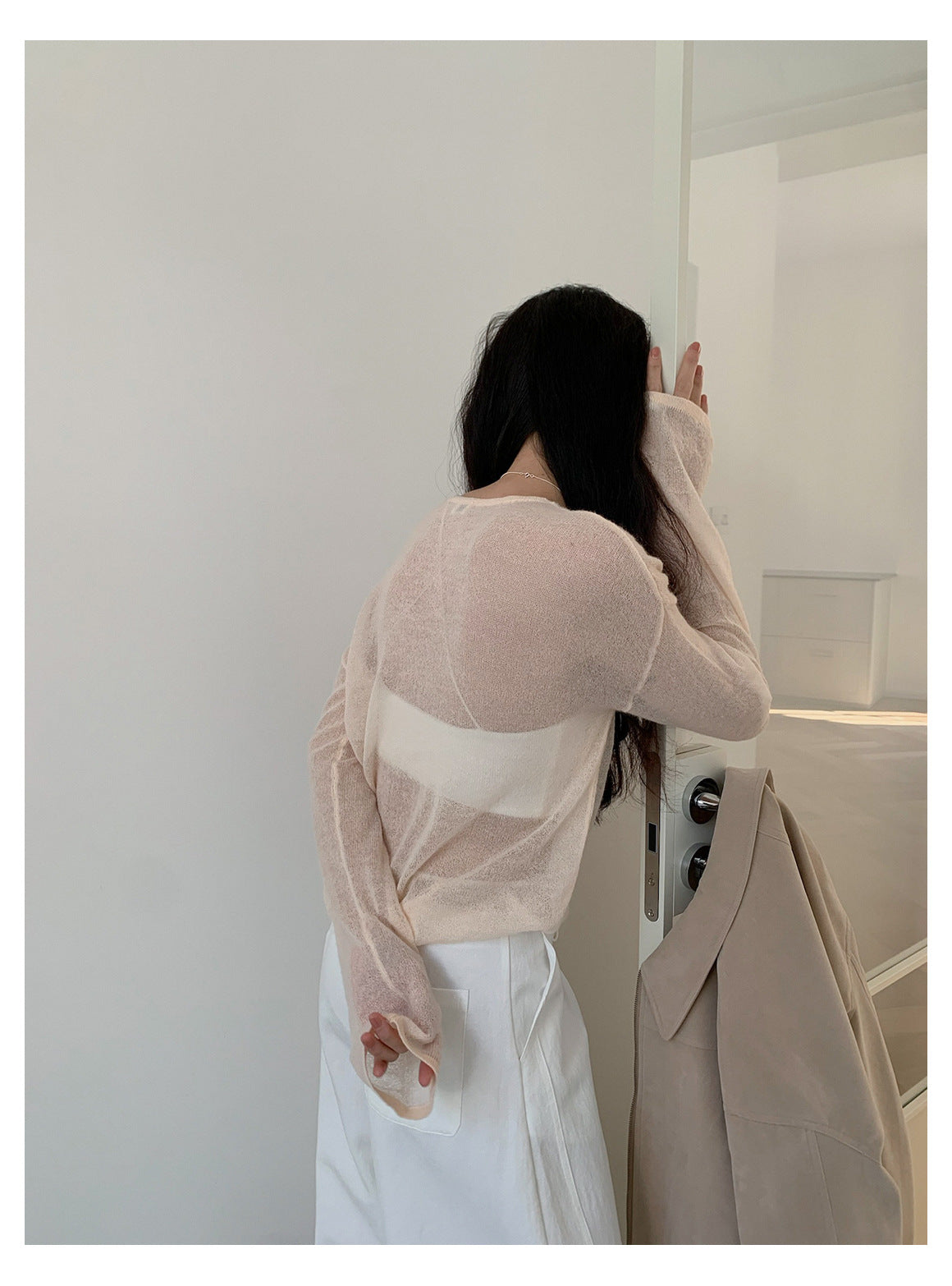 SEE THROUGH SUMMER KNIT 2298
