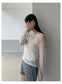 SEE THROUGH SUMMER KNIT 2298