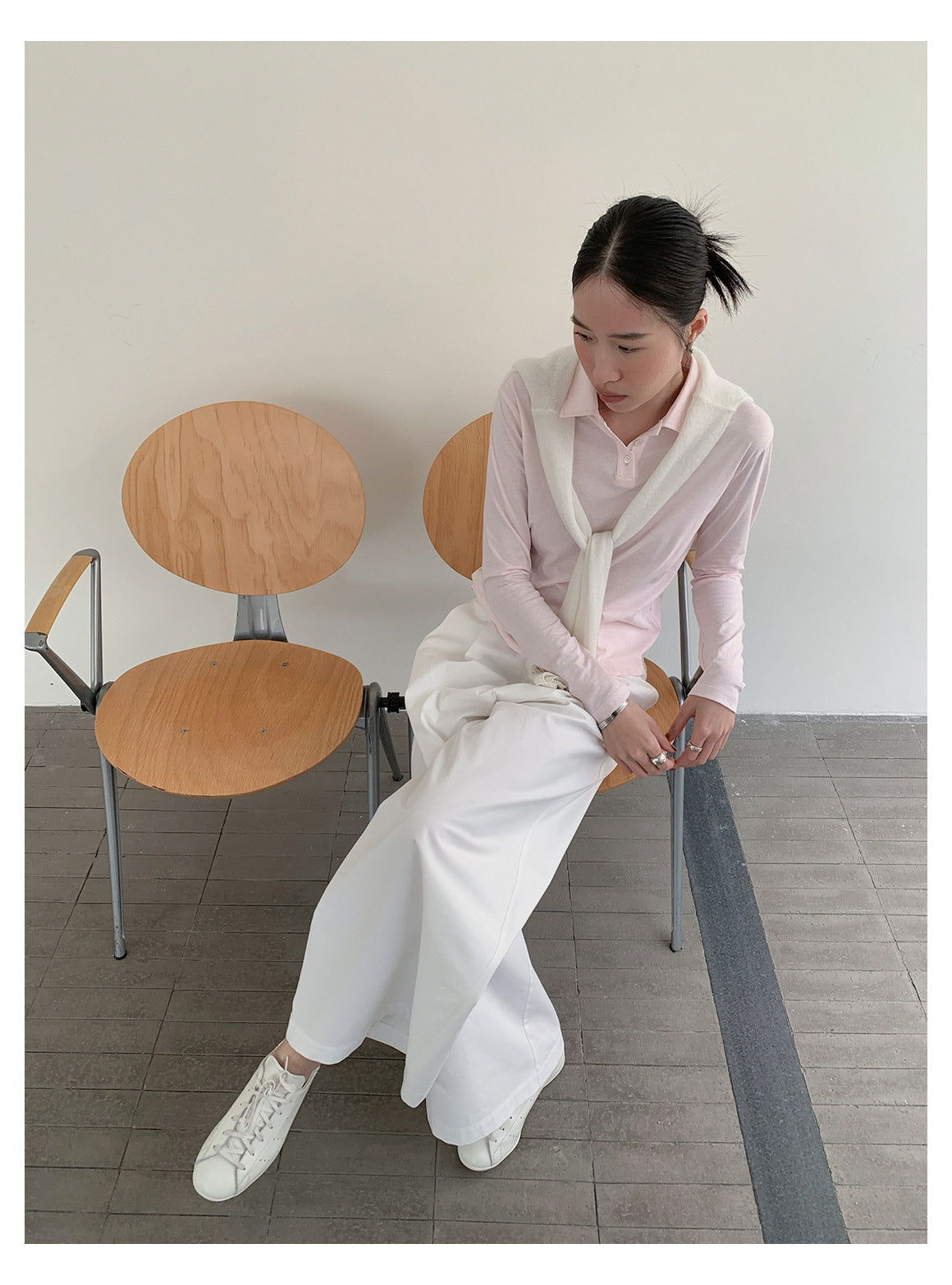 POLO COLLAR COTTON TEE 2299