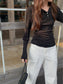 SOFT HENLEY PULLOVER 2457