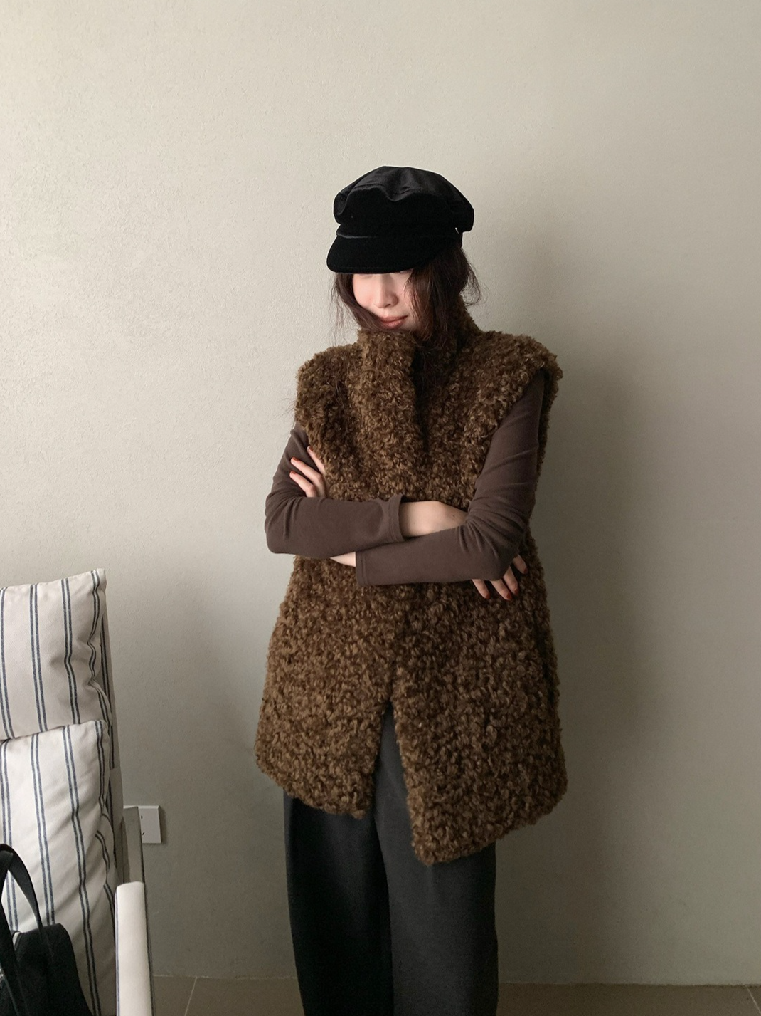 カーリーファーベスト 2201