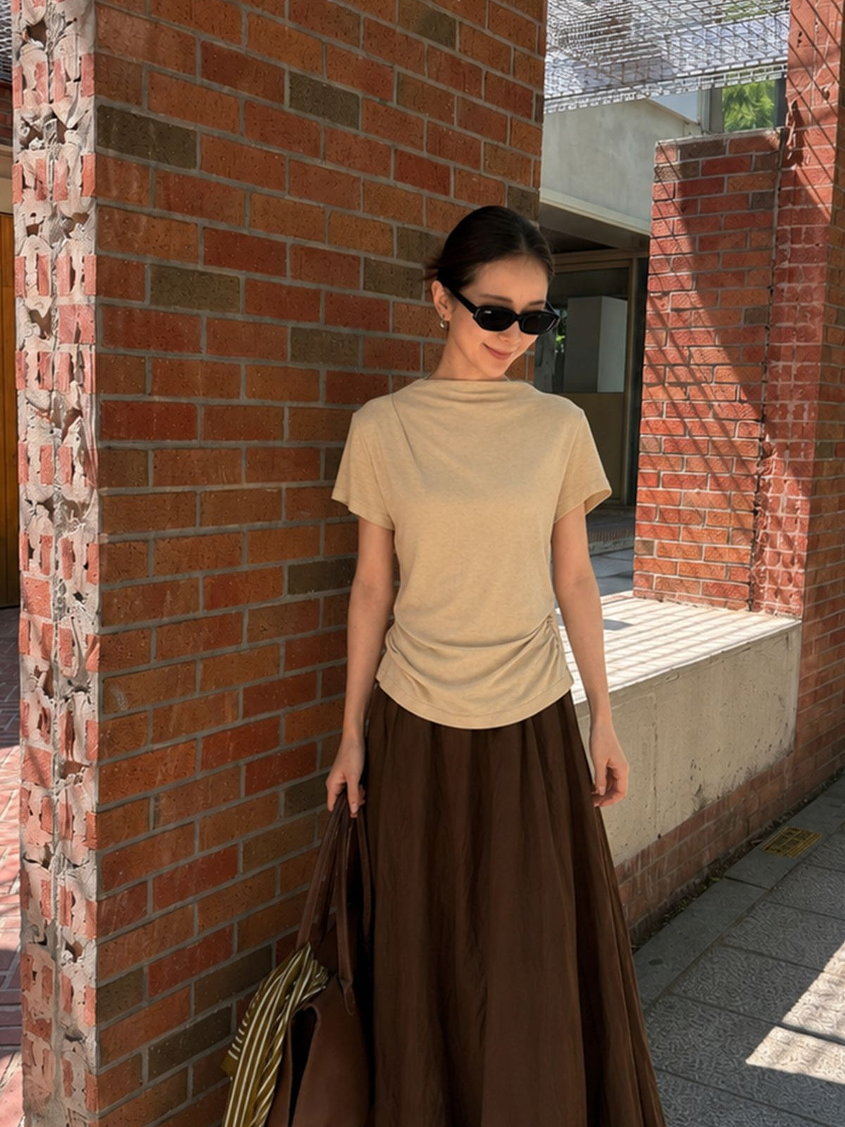 MINIMAL MOCK NECK TOP 2484