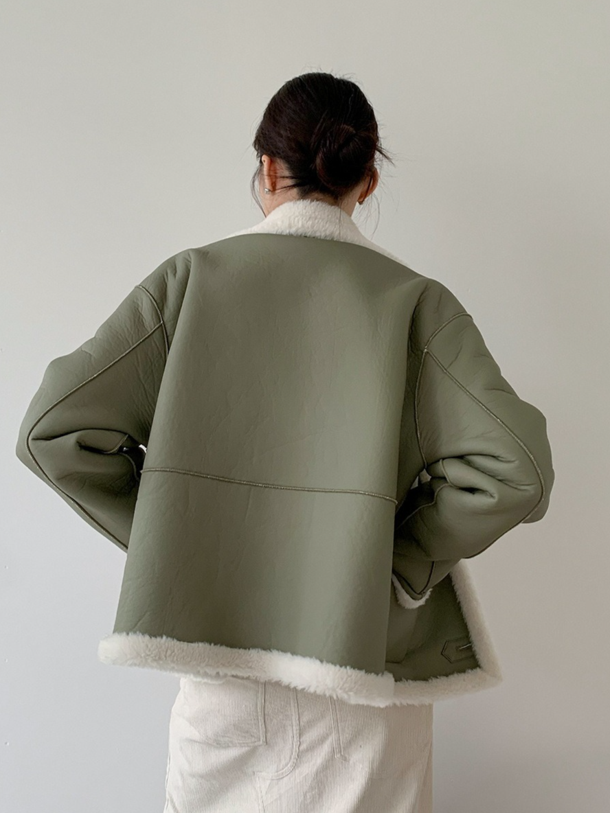 フェイクムートンジャケット 2203