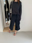 RELAXED WOOL-BLEND KNIT 2463