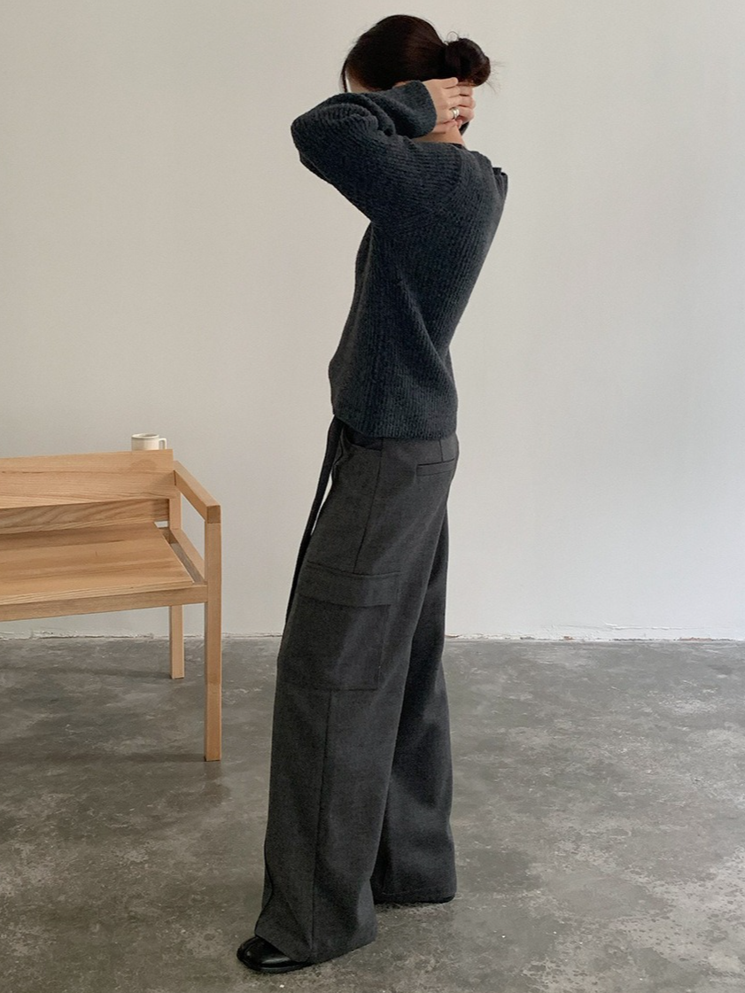 レイヤードプチハイネックニット 2210