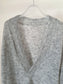 MOHAIR DEEP V-NECK KNIT 2465