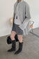 OVERSIZED STAND COLLAR JACKET 2321