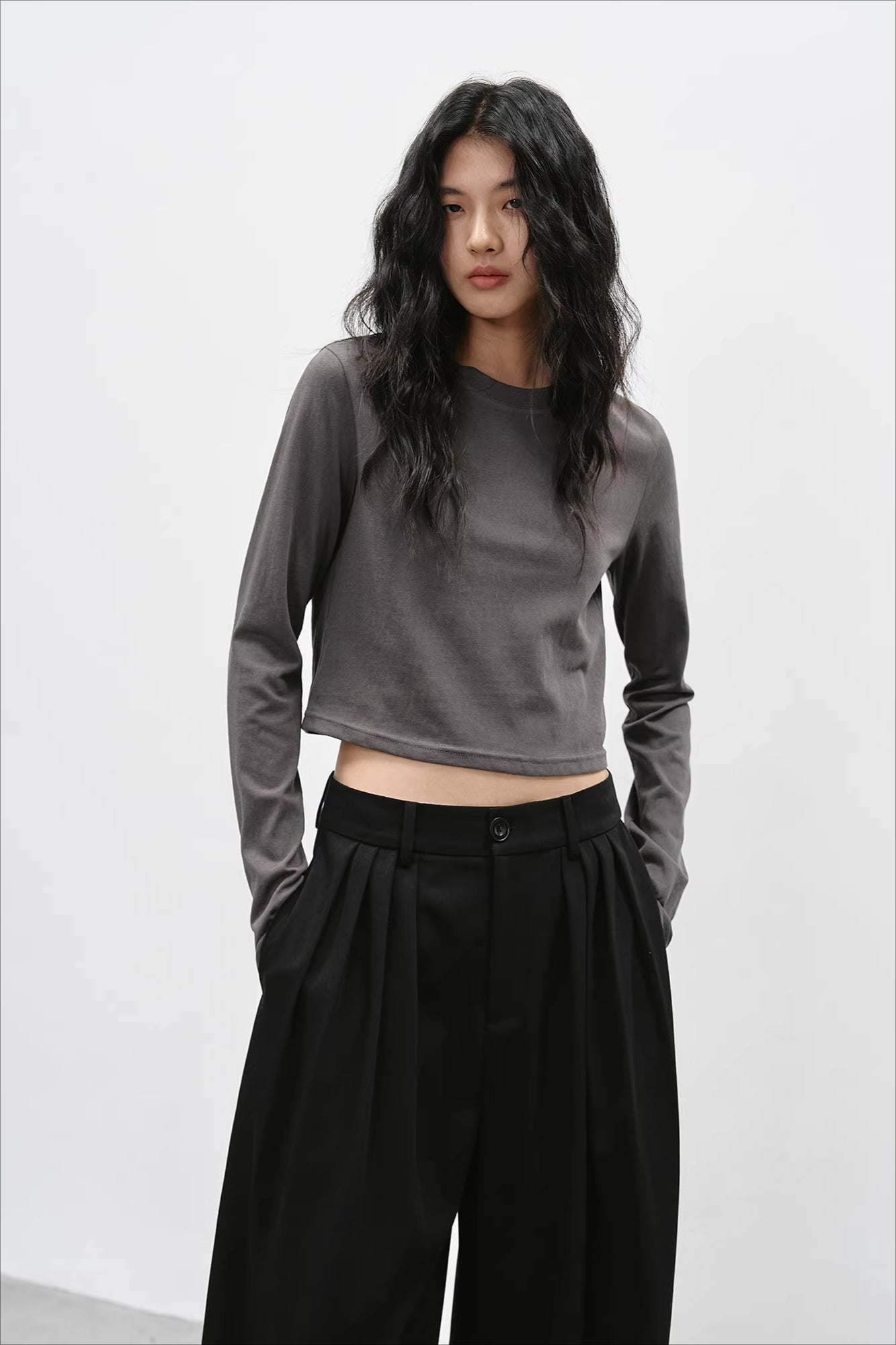 ショートクルーネックTシャツ 2288