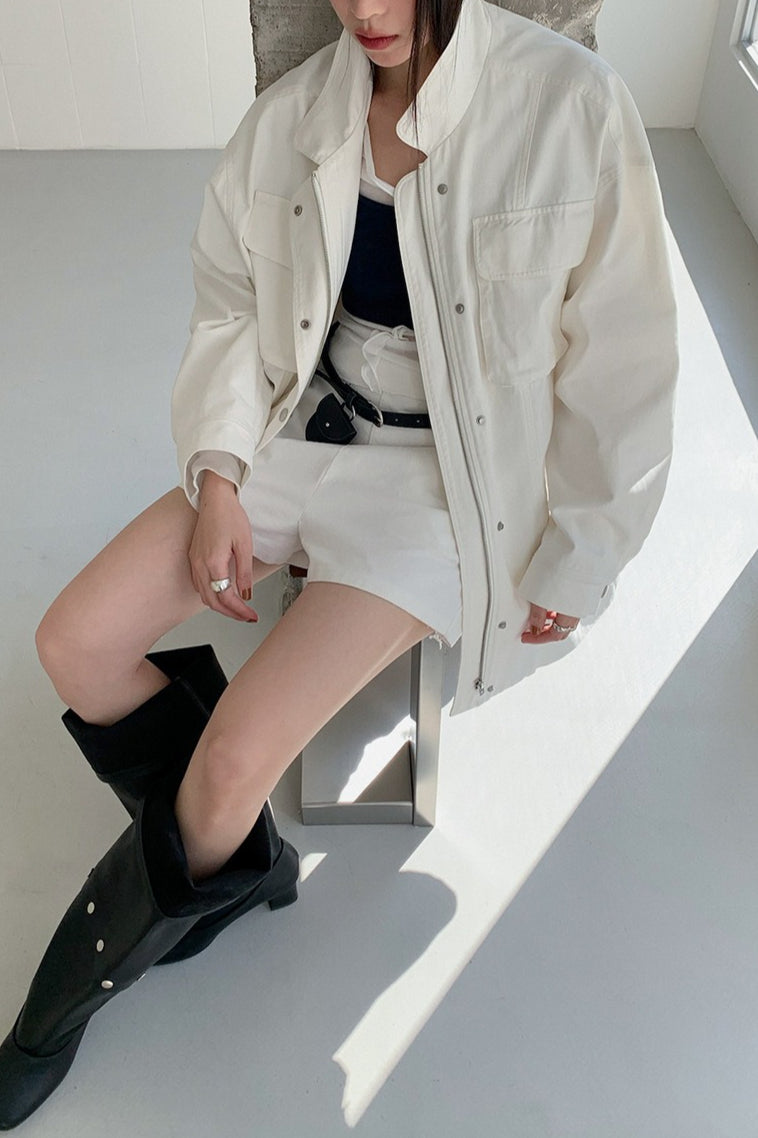 STAND COLLAR WORK JACKET 2301