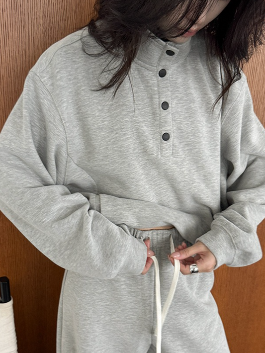 スタンドカラープルオーバー 2197