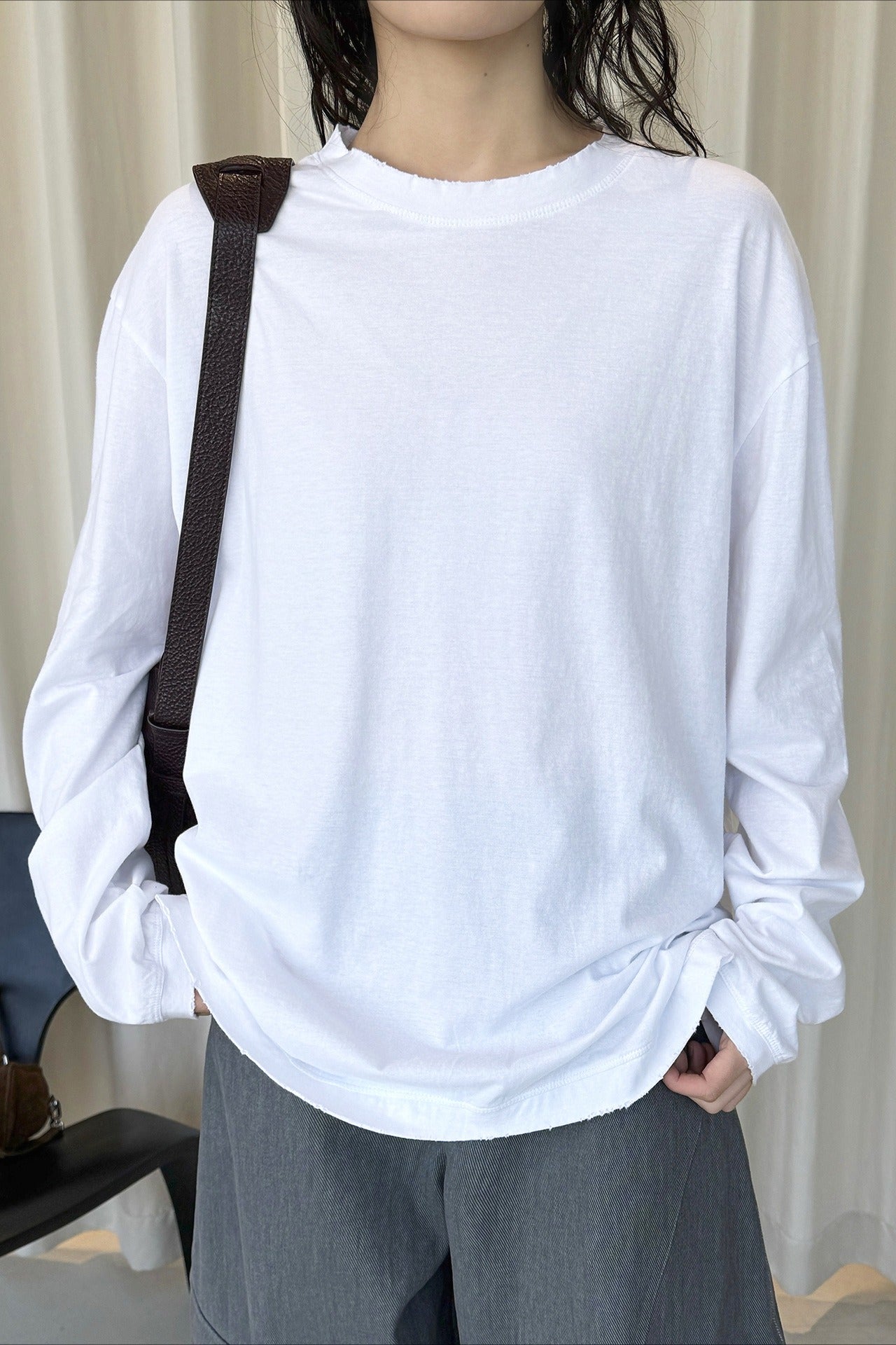 ルーズシルエットロングTシャツ 2275