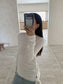 TIE WAIST GATHER TEE 2518