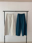 CORD BELT COCOON PANTS 2502