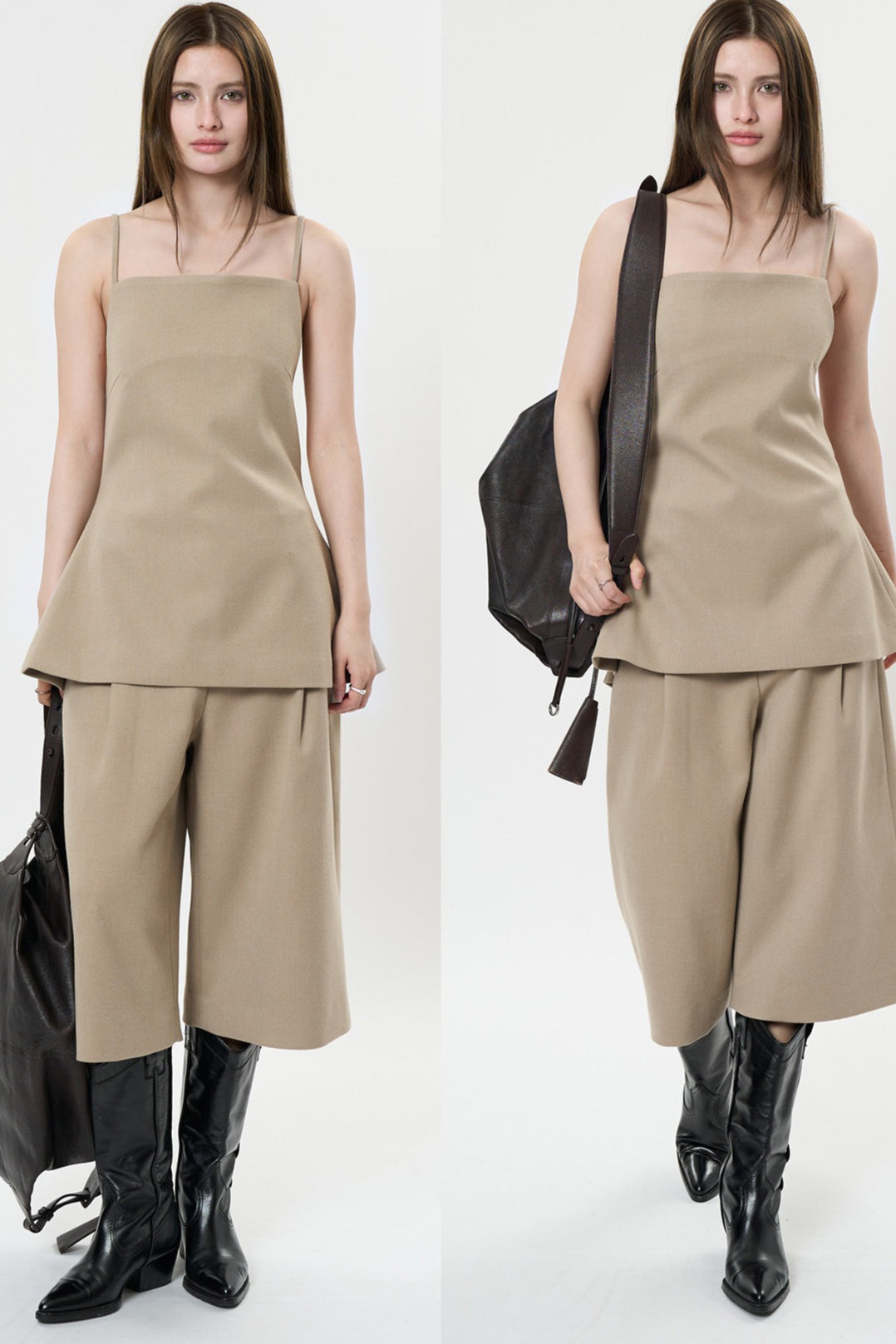 バックリボンキャミソールベスト(SET) 2251