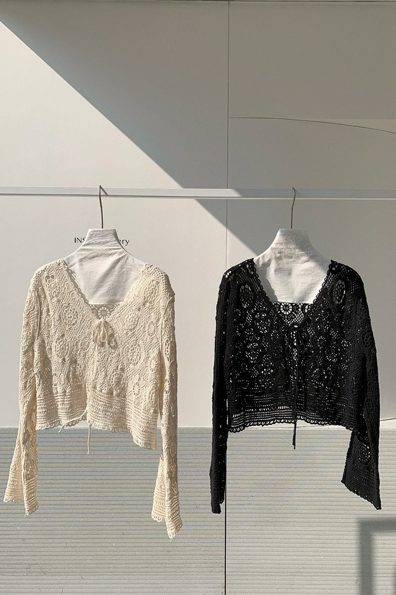CROCHET LACE CARDIGAN 2315