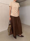 WASHER LEATHER SKIRT 2485
