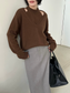 フェイクレイヤーニットトップ 2187