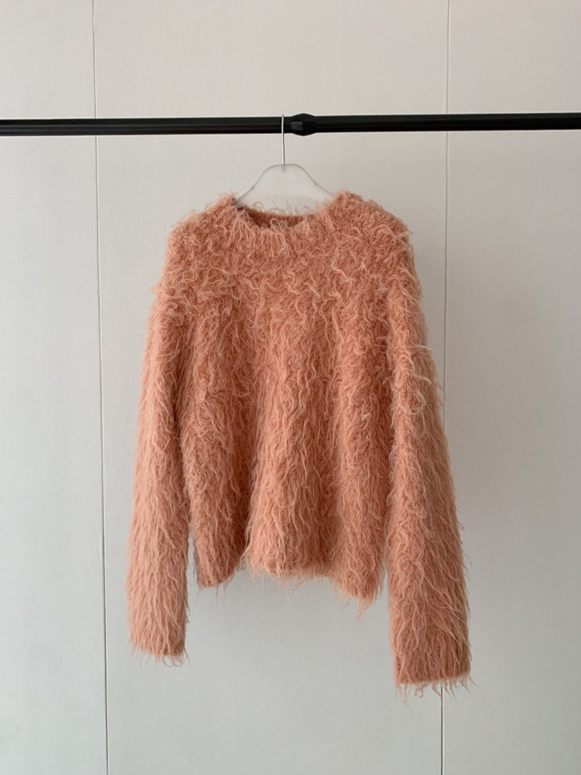 SHAGGY CREW KNIT 2499